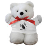 Robin Pen and Ink Teddy Bear by NANCE